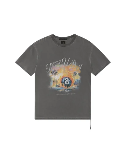 Charcoal Ksubi World Order Biggie SS T-Shirt
