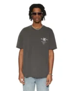 Faded Black Ksubi Lock Up Biggie SS Tee
