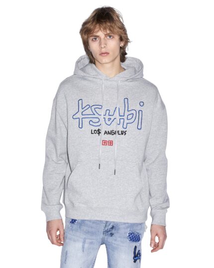 La 4x4 Biggie Hoodie Grey Marle