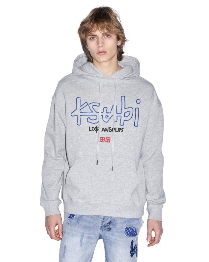La 4x4 Biggie Hoodie Grey Marle