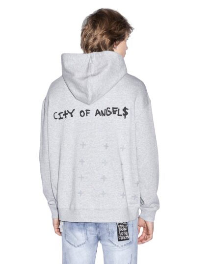 La 4x4 Biggie Hoodie Grey Marle