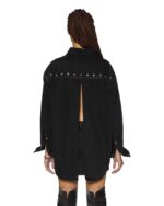 oversized ls shirt split vice