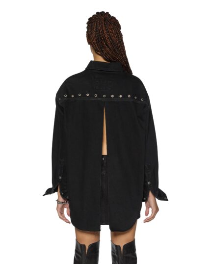 oversized ls shirt split vice