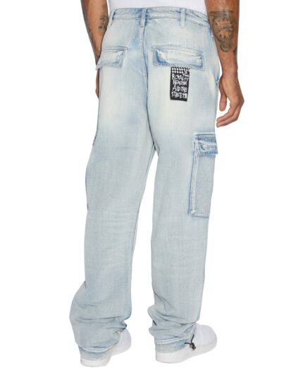 Riot Cargo Pant Blue Ice