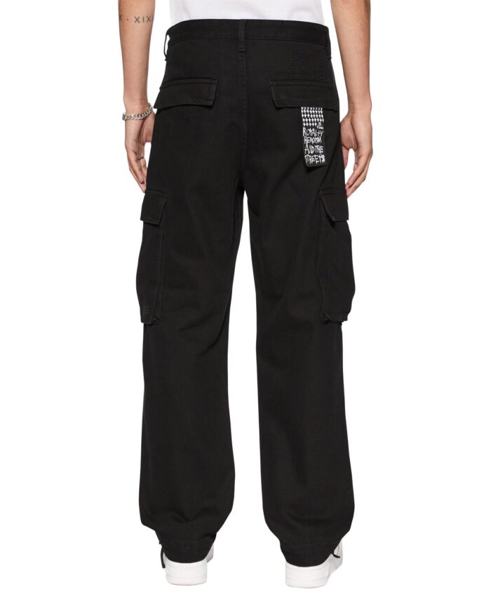 sott fugitive cargo pant jet black