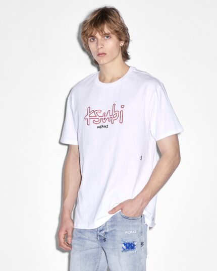 miami 4x4 biggie ss tee tru white