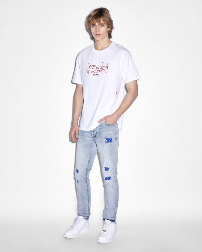 miami 4x4 biggie ss tee tru white