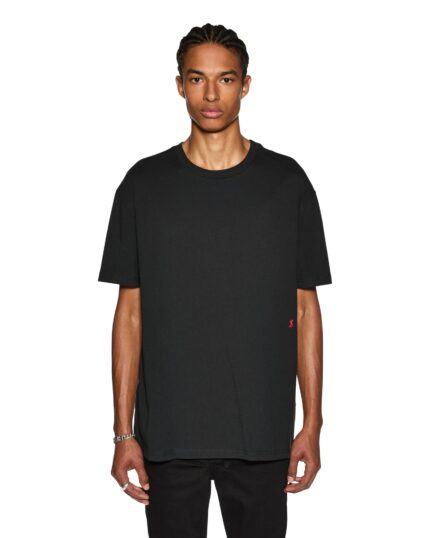 4x4 biggie ss tee black/red