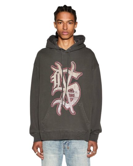 Dug Out Biggie Hoodie Faded Black