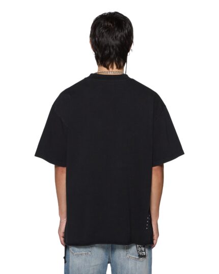 stamp ekcess pocket ss tee black