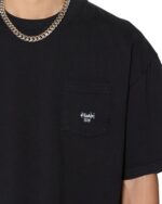 stamp ekcess pocket ss tee black