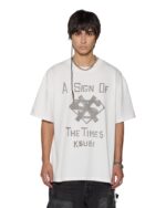 the sign ekcess ss tee antique white